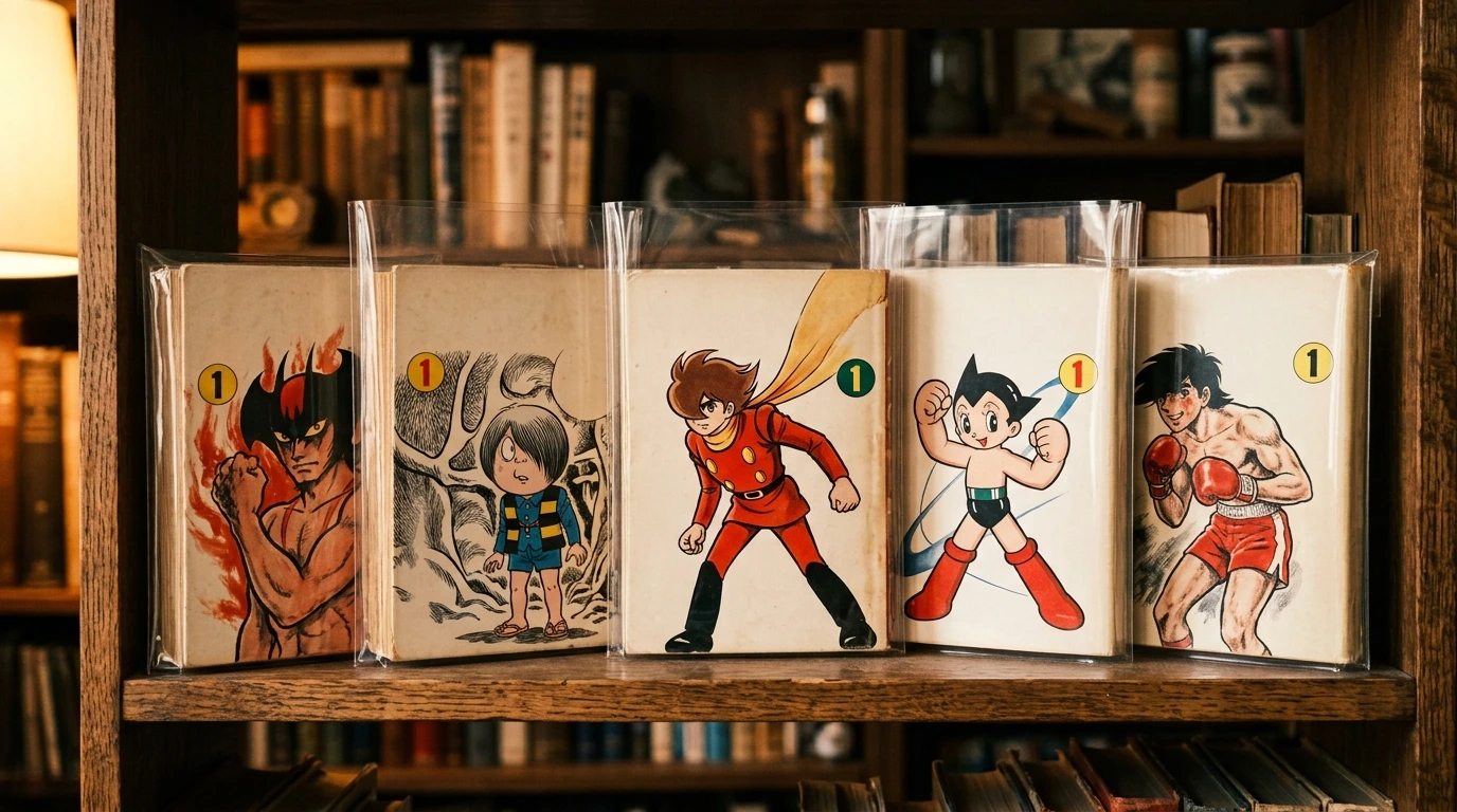 Prime edizioni manga da collezione protette