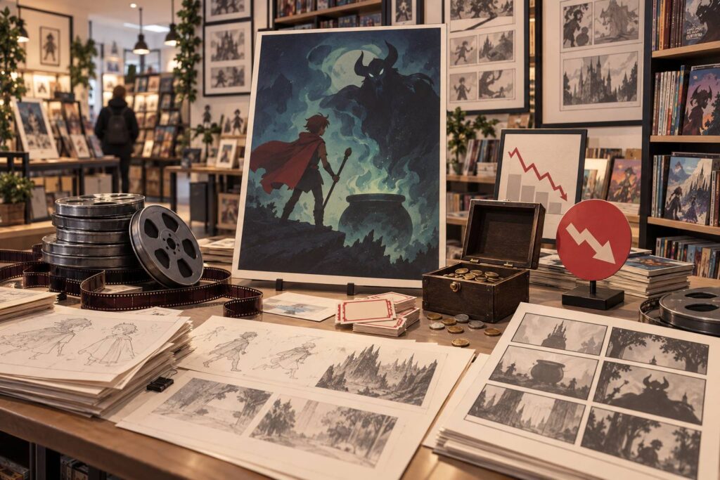 Illustration éditoriale du sujet : Il film che rischiò di mandare la Disney in bancarotta