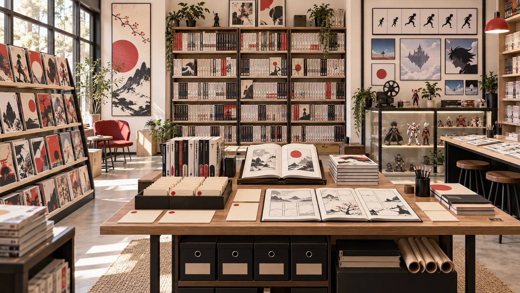 Illustration éditoriale du sujet : Il Mondo Affascinante dei Manga: Storie, Arte e Cultura Giapponese