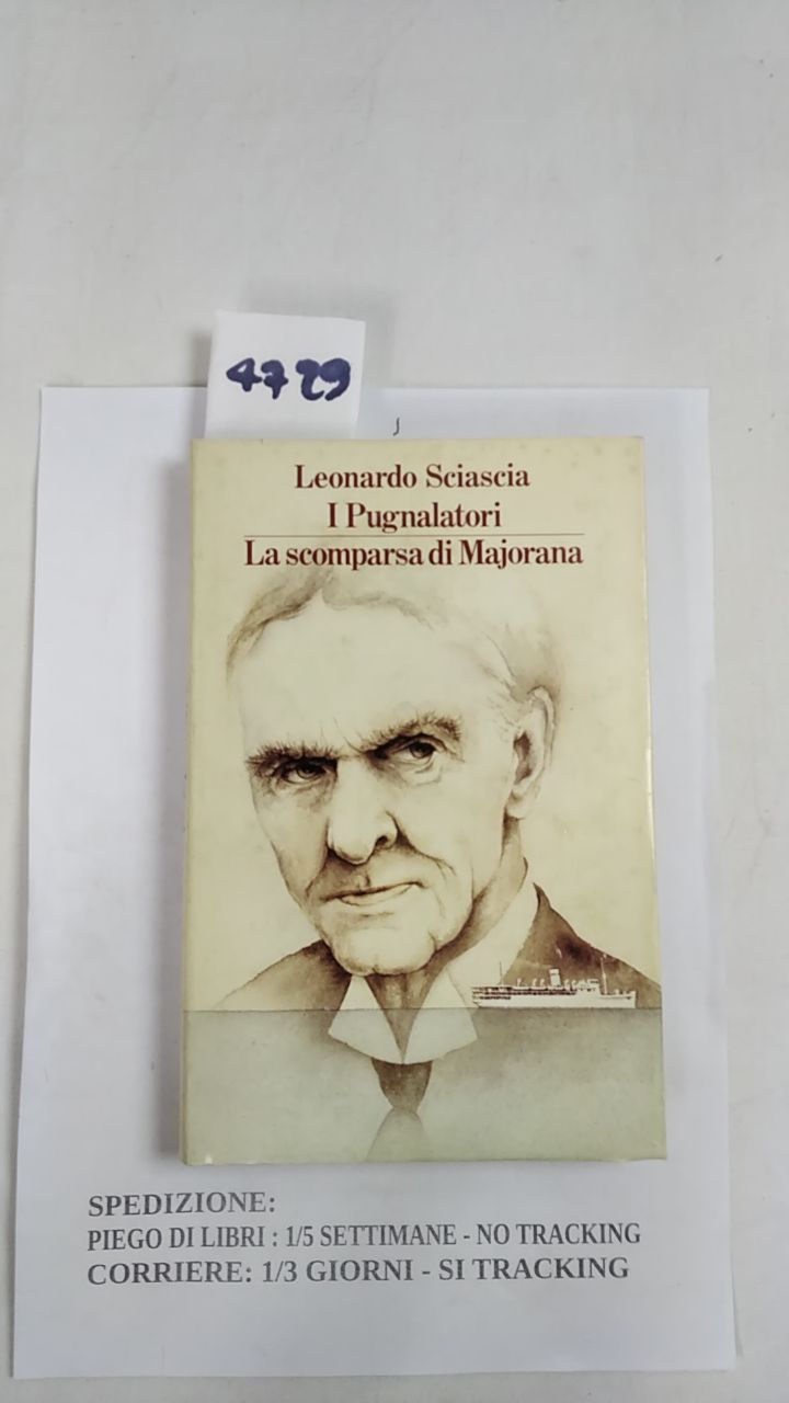 I pugnalatori. La scomparsa di Majorana - Leonardo Sciascia - Libro Usato -  Cde 