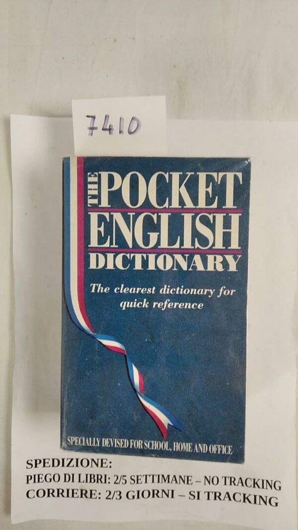 THE POCKET ENGLISH DICTIONARY ( INGLESE )