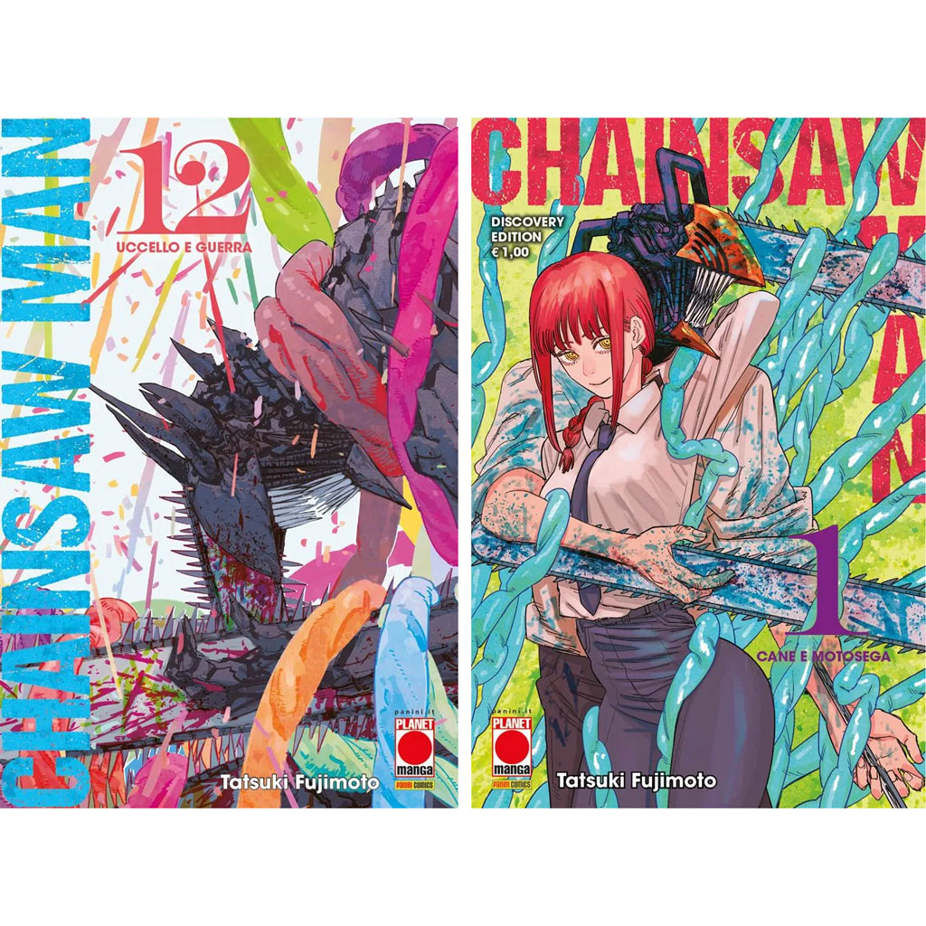 CHAINSAW MAN SEQUENZA COMPLETA 1/7 PLANET MANGA PANINI FUMETTO